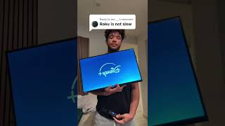 ._ is Roku actually slow??? #carterpcs #tech #roku