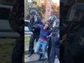 This is how… Berlin police arrested a supporter of innocent civilians—a moment that stayed in memory