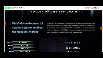 COMBO, the game-focused Layer2 scaling solution that connects game developers