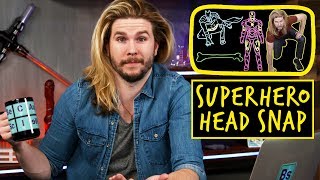Superhero Head Snap | Because Science Footnotes