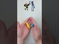Clay mixing Colors #rainbowfriends #youtubeshorts #colormixingmagic #oddlysatisfying #clay #asmr
