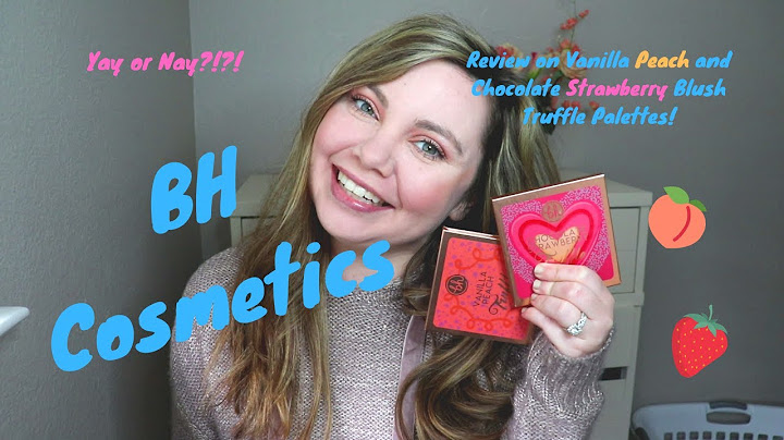 Bh cosmetics blushed to go review