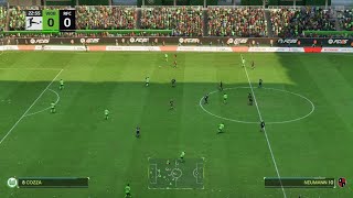EA SPORTS FC 25:Vfl Wolfsburg|1x1|Raios Fc(Bundesliga)(Modo Carreira Manager 25).