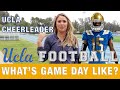 UCLA Cheerleader's Football Game Routine | Day in Life of UCLA Athlete [Kevin Wei]