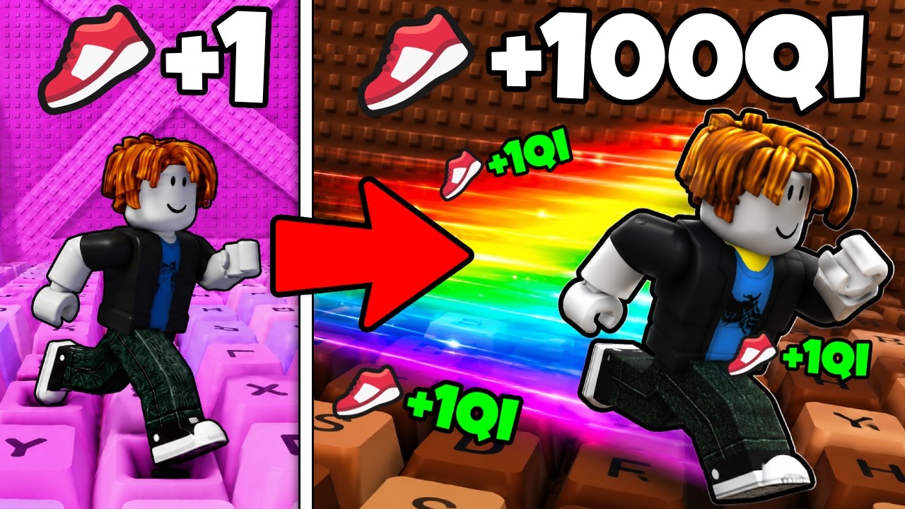 I Started With 32x SPEED in +1 Speed Keyboard Escape Roblox - YouTube