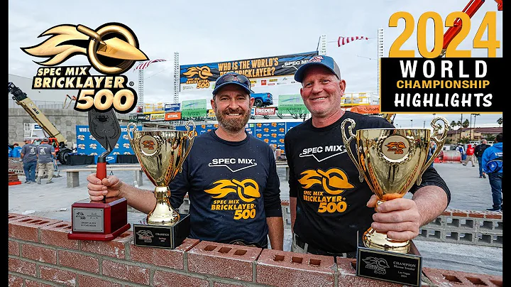 SPEC MIX BRICKLAYER 500 2024 WORLD CHAMPIONSHIP