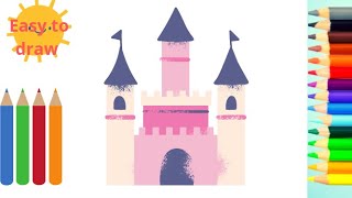 draw a fairytale palace/ارسم قصرًا خياليًا/рисуем сказочный дворец