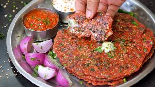 This Protein-Rich Beetroot Besan Paratha Turned Out Incredibly Delicious | Veg Paratha Ki Recipe screenshot 1