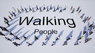 UE4 - Population System (Walking People)