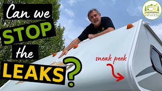 RV Roof Replacement! No More Roof Leaks!