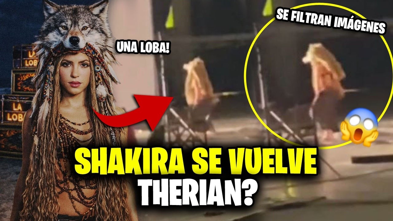 Shakira se convierte en una loba en el nuevo videoclip de Algo Tú.