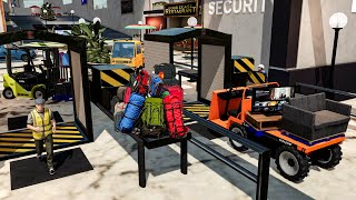 Chargement de bagages pour un client privilégié à l'aéroport | Farming Simulator 22 RolePlay