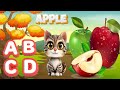 Phonics Song with TWO Words - A For Apple - ABC Alphabet Songs with Sounds for Children | ABCD kids