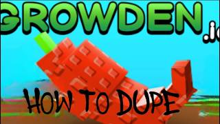 How to dupe anything in Growden.io