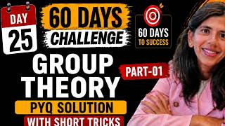 Group Theory PYQ Solution | Day 25 | Part-01 | CSIR NET Chemical Sciences 60 Days Challenge