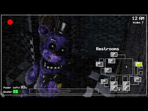 What If Shadow Freddy Replaced Freddy? (FNaF 1 Mods)
