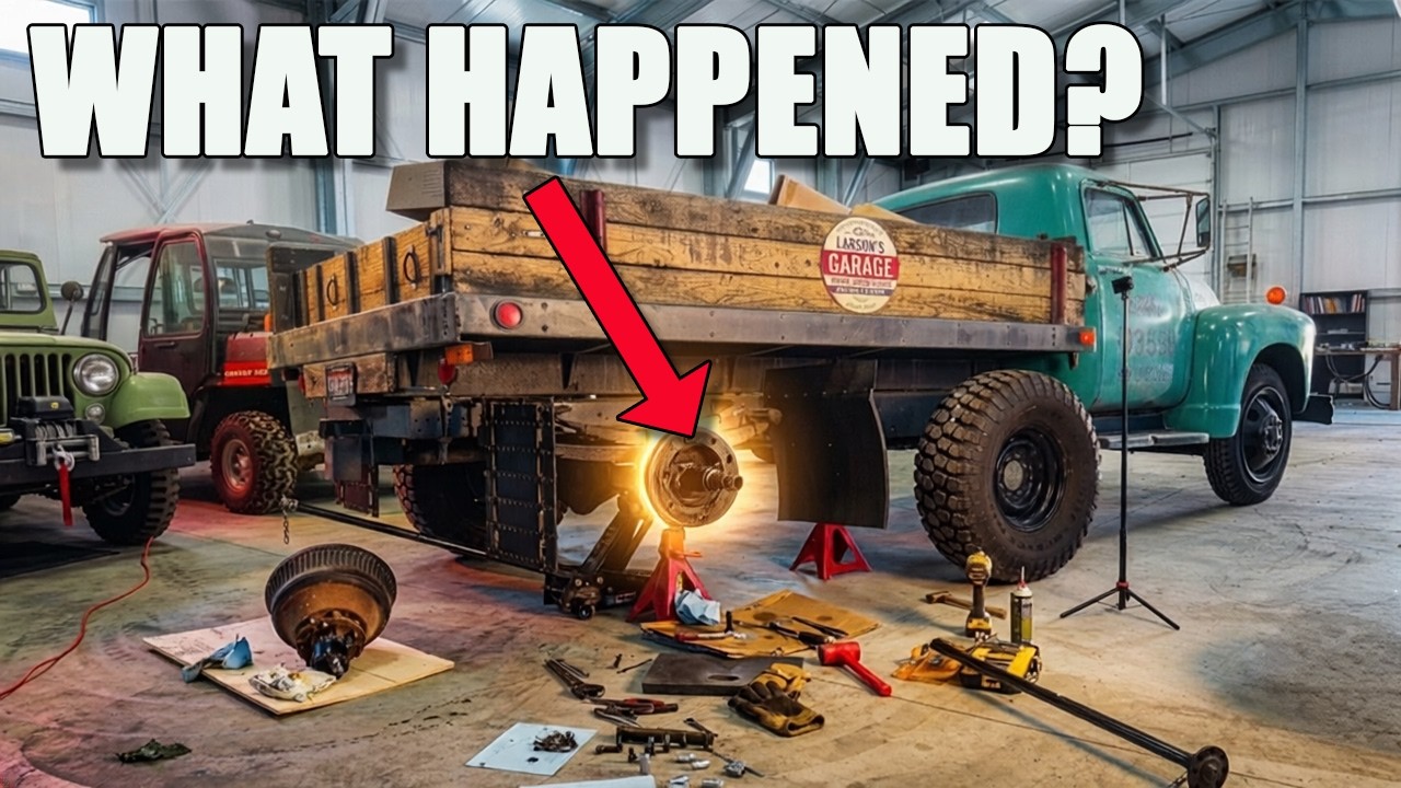 I Had NO Brakes! Following the Clues — 1953 Chevy 6400 Truck