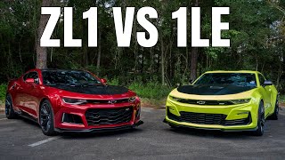 Camaro ZL1 VS Camaro SS 1LE - What's The Better Buy? by RP Productions 278,190 views 3 years ago 17 minutes