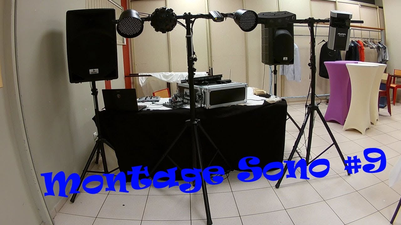 Montage sono DJ 