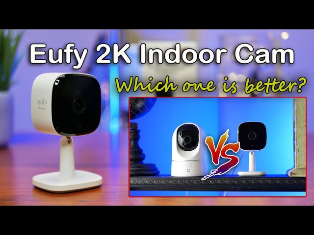 eufy Security Indoor Cam C120 & P24, 2K, Indoor Security Camera, Wi-Fi  Plug-in Camera, Human & Pet AI, Voice Assistant Compatibility, Night  Vision