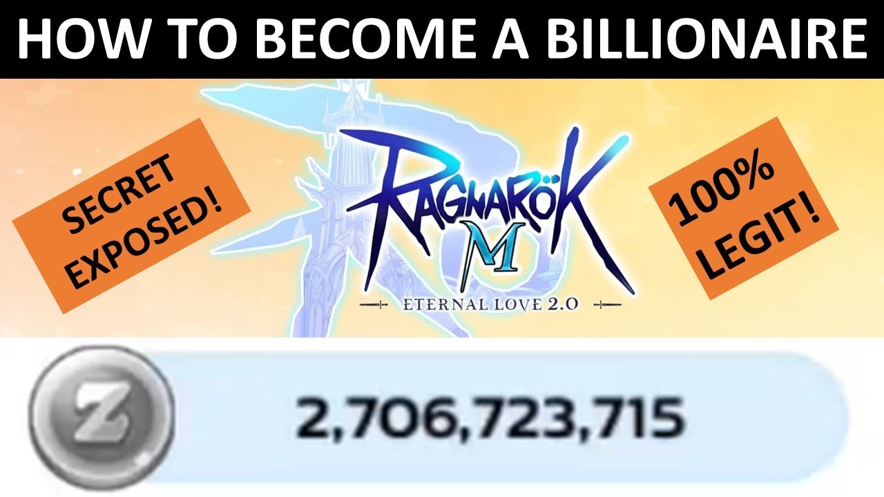 HOW TO BECOME A BILLIONAIRE IN RAGNAROK MOBILE 2.0