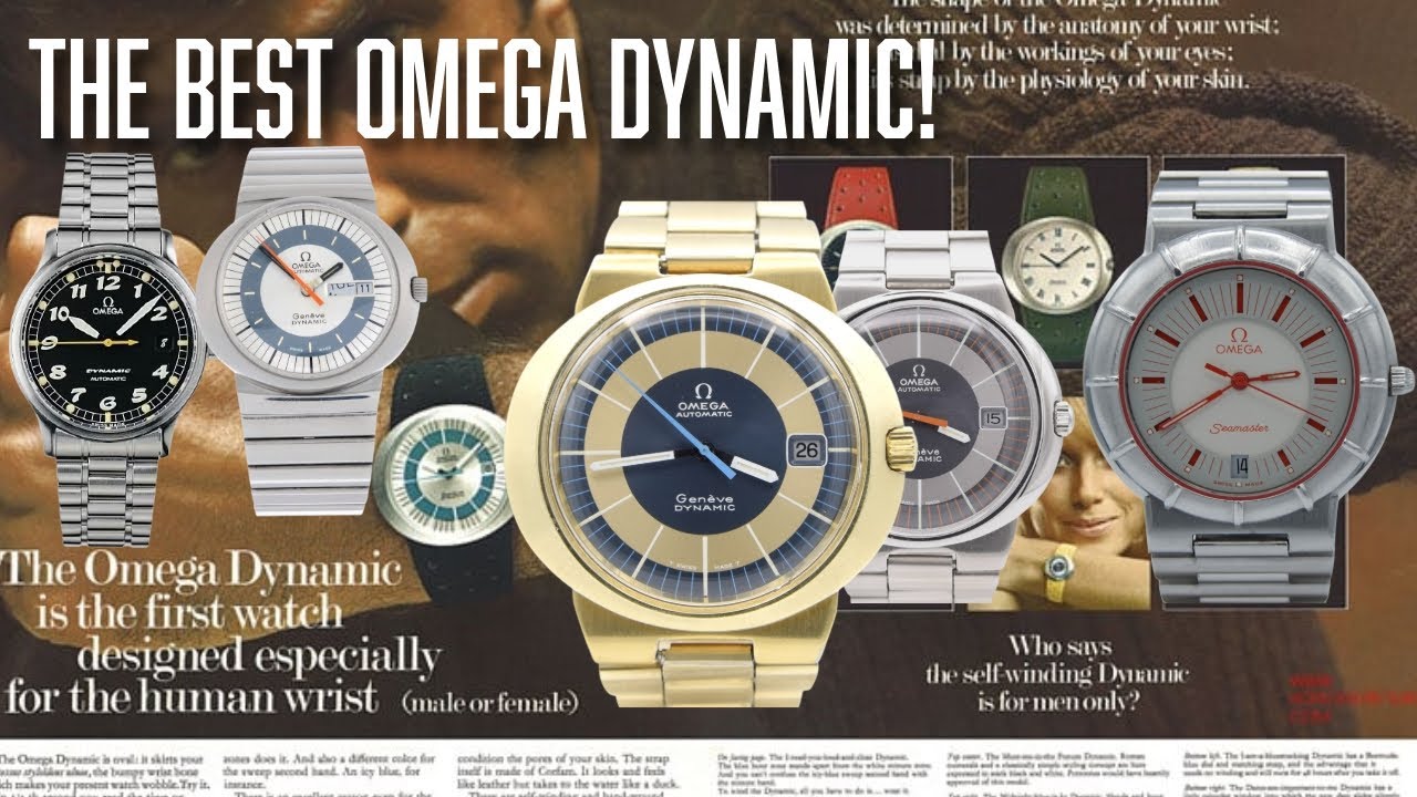 Лучшие часы Omega Geneve Dynamic Automatic Date 1971 года с великолепным двухцветным циферблатом,...