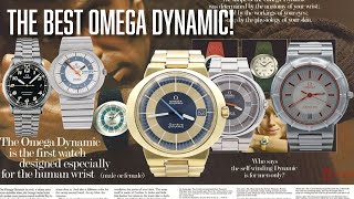 The best 1971 Omega Geneve Dynamic Automatic Date with Gorgeous Two Tone Dial Model 166.039 Goldtone