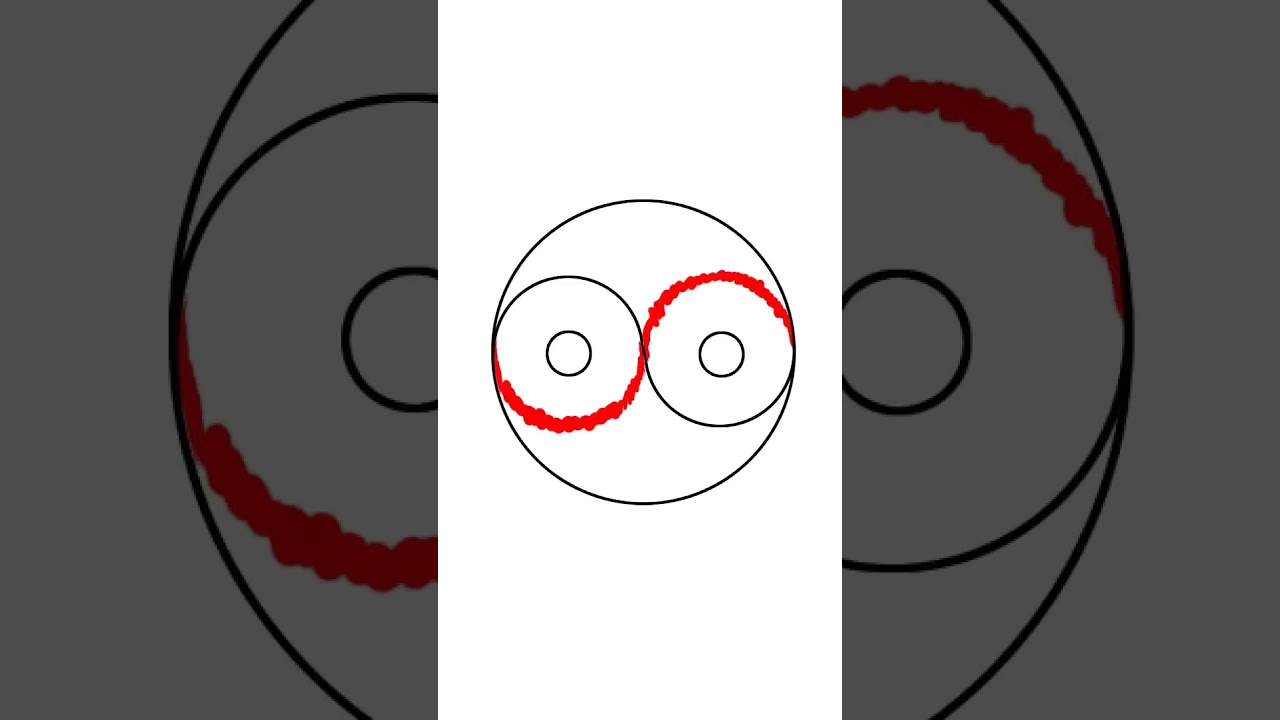 How to draw the Yin Yang symbol in just 4 STEPS!