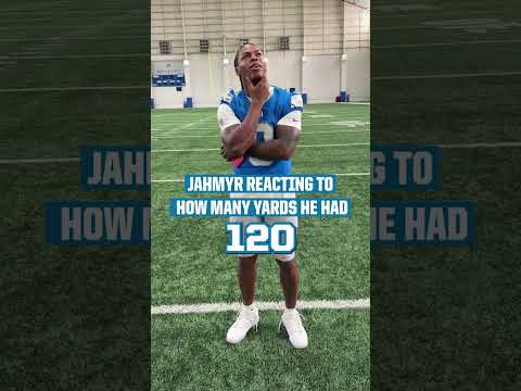 Jahmyr has standards 😂 | Detroit #Lions #shorts