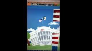 FLAPPY OBAMA?!?!?!?!?!?????!??!?!?!?!?!?!?! screenshot 3