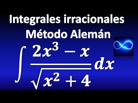 308. Método Alemán para integrales de funciones irracionales