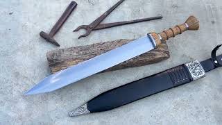 Pompeian Gladius — Hand-Forged Roman Pompeii-Pattern Sword | Everest Forge