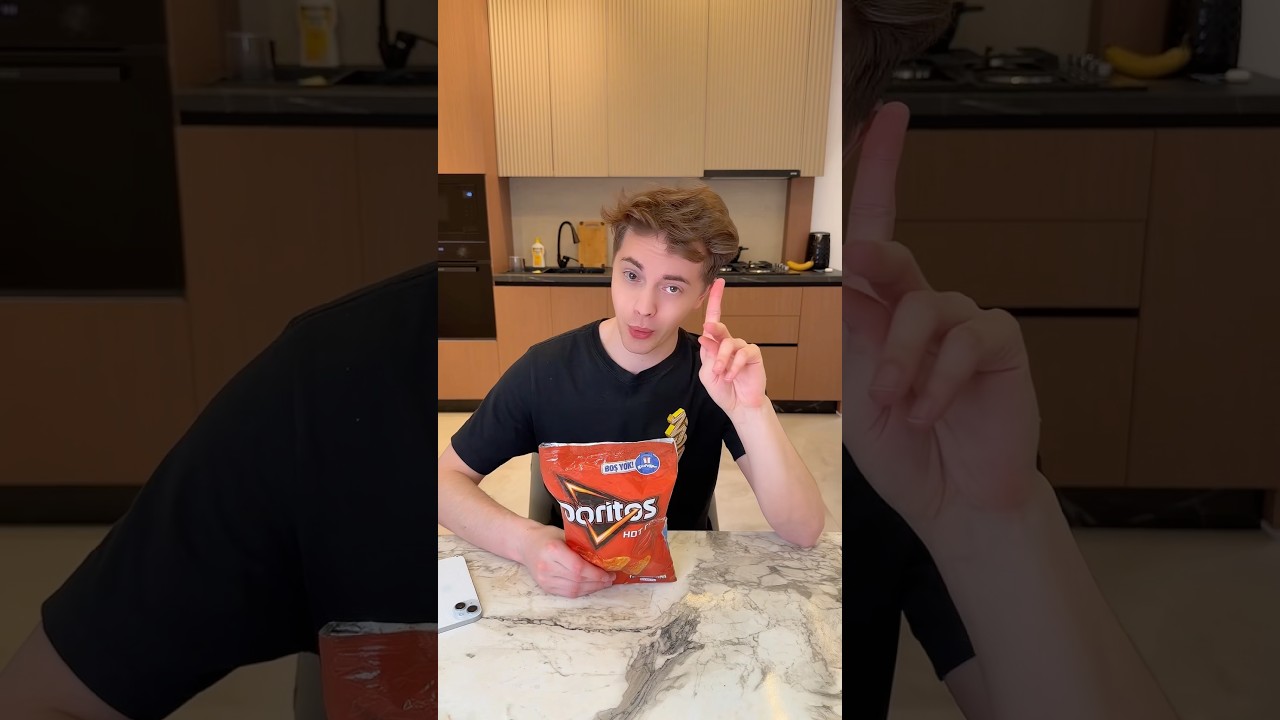 Trying to Hide Snacks from Mom 🤣