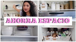 COMO ORGANIZO MI COCINA PEQUEÑA| AHORRA ESPACIO A LO MAXIMO EN TU COCINA| ZulmaDIY