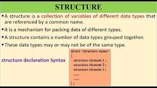 MODULE 3 - TOPIC 14 - STRUCTURE