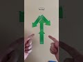 Geometric puzzle with arrows, how to solve this riddle #puzzle #brainteaser #trick #shorts