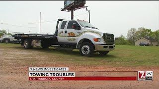 7News investigates towing troubles in Spartanburg Co.