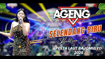 SELENDANG BIRU-REVALINA SALIM- AGENG MUSIC - PESTA LAUT BAJOMULYO 2025 - JUWANA PATI