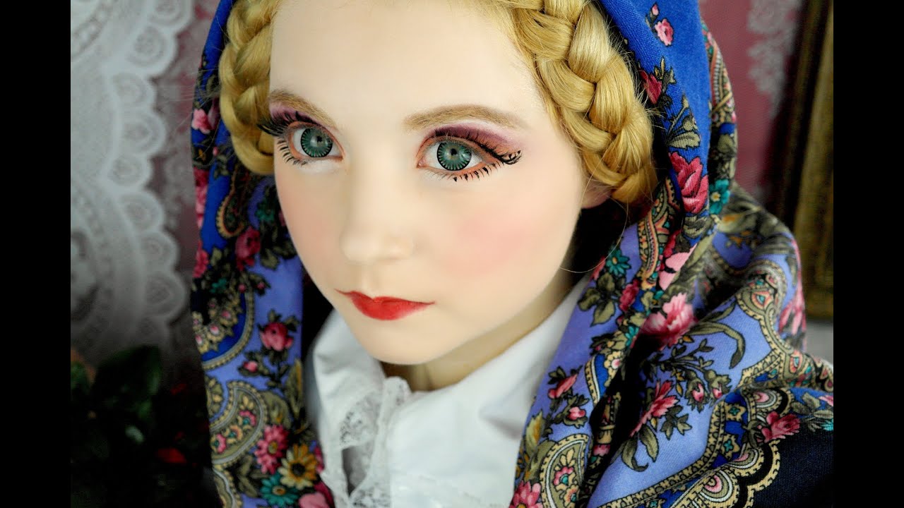 Russian Doll MATRYOSHKA Make Up YouTube