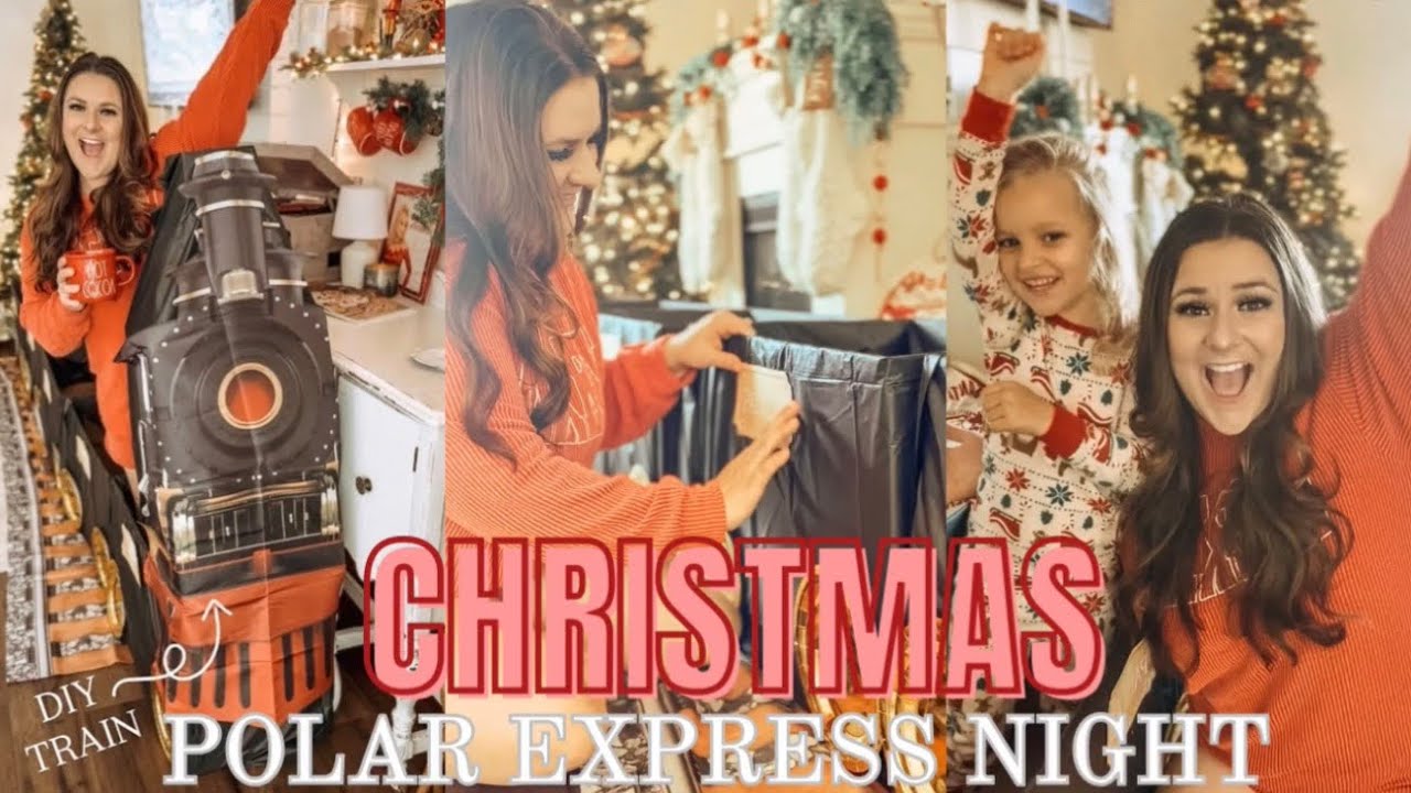 ВЛОГМАС ✨Рождественская вечеринка «Полярный экспресс» // Ежегодная рождественская ночь с кузеном ...