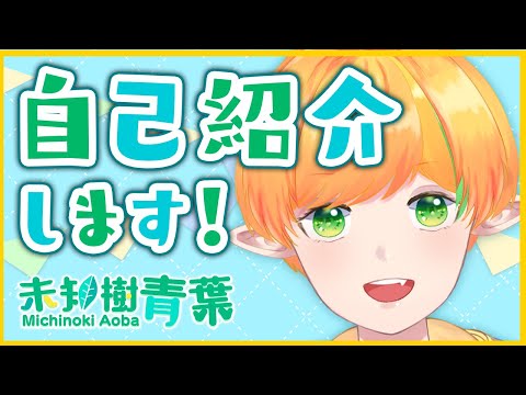 【自己紹介】はじめまして！未知樹青葉だよ！【新人Vtuber】