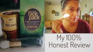 WOW Mineral Face Pack - Amazon forest collection - Honest Review After Using it many times