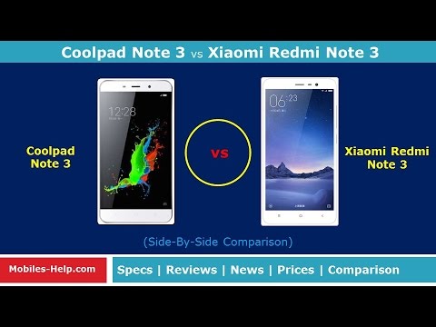 Coolpad Note 3 vs Redmi Note 3 - Specs War
