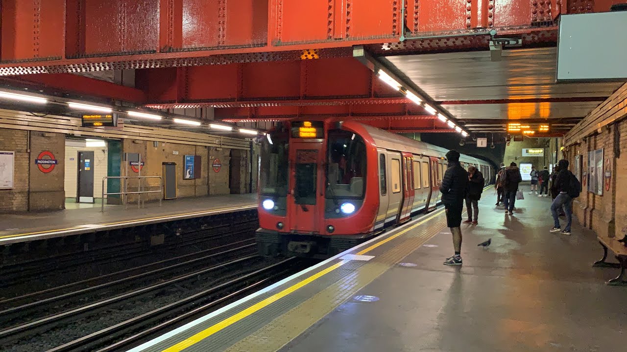 Paddington station district line to Wimbledon London Underground