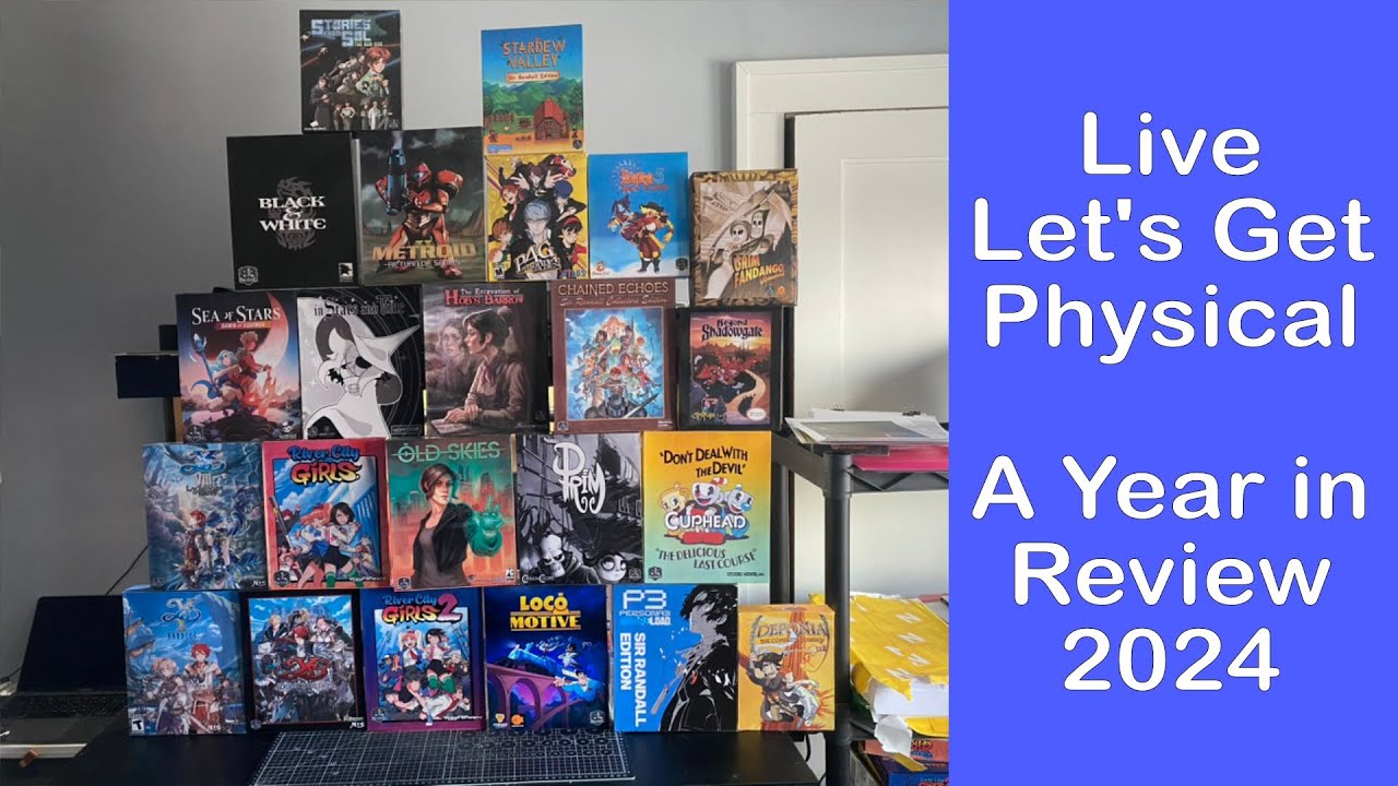 Let's Get Physical All the Physical Editions I made This
