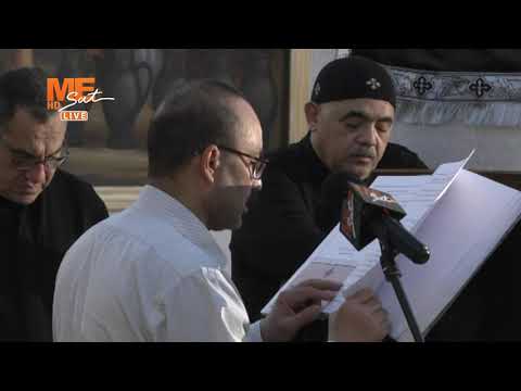 صلوات ليلة الأربعاء من البصخة المقدسة من بطريركية الأقباط الأرثوذكسية بالقدس 