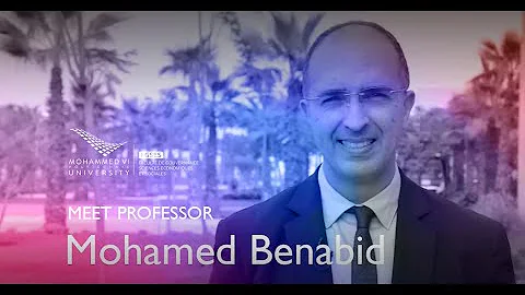 Our Faculty - Meet Professor Mohamed Benabid