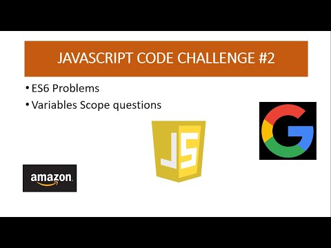 Code Challange : Javascript Interview Question | ES6