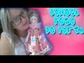 BONECA ARTESANAL PESO DE PORTA