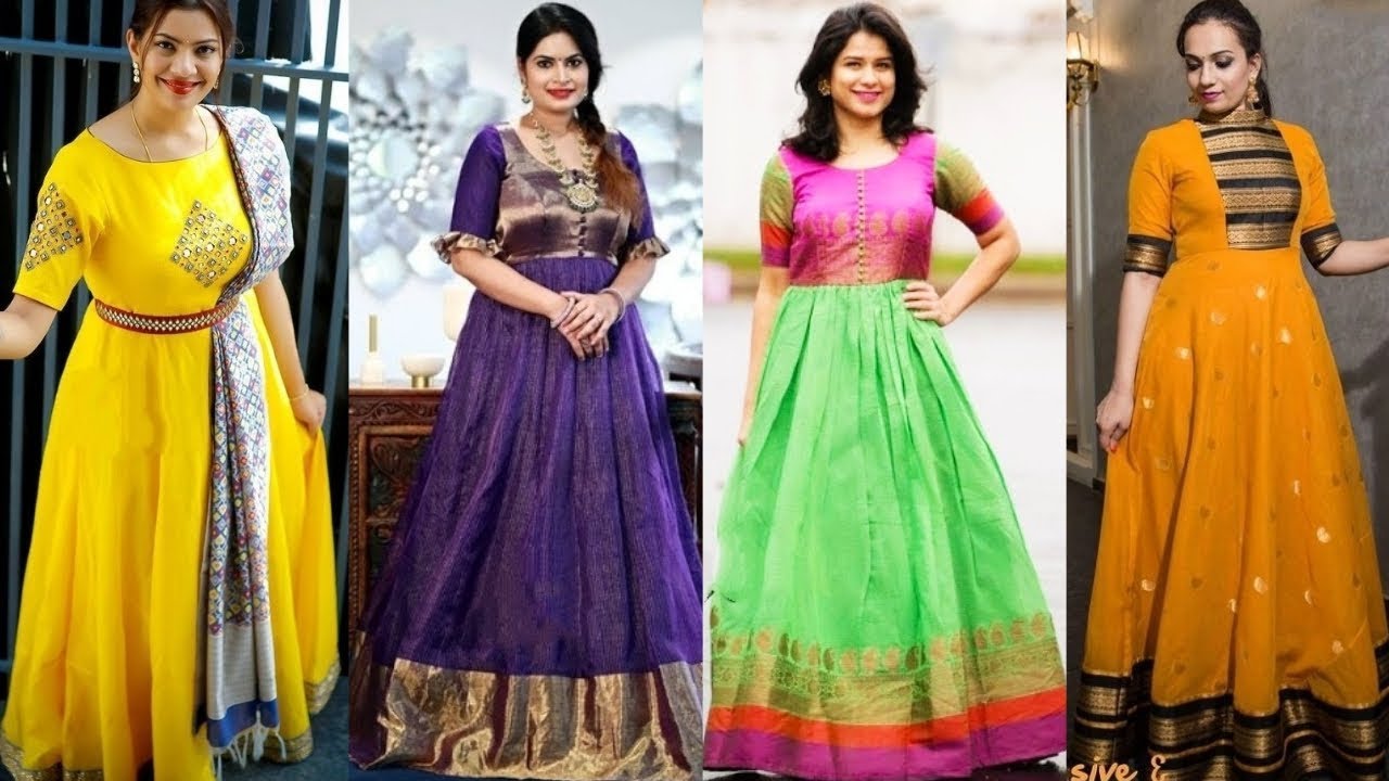 Anarkali Dresses For Plus Size Women 